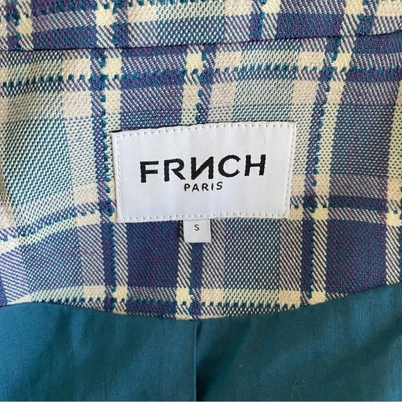 FRNCH Women's The Garance Blazer Oversized Size Small - Picture 12 of 15